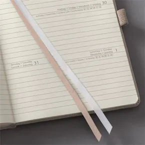 Diár "Conceptum", svetlohnedá, A5, týždenný, 2018, tvrdé dosky, SIGEL